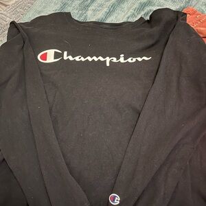 Champion Black Athletic long sleeve